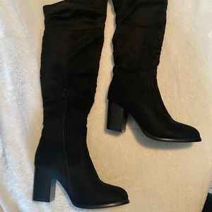 Journey Collection- Kaison Ruched Tall Boot